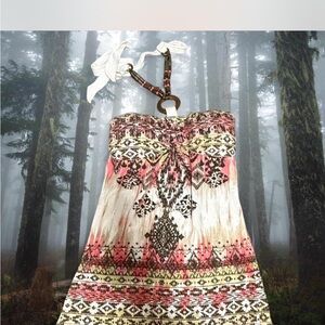 Almost Famous Black and White Dress